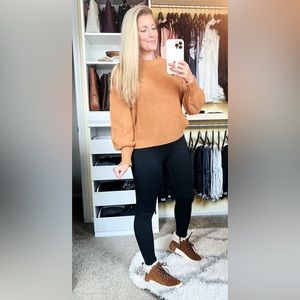 Womens long sleeve Raglan Sweater